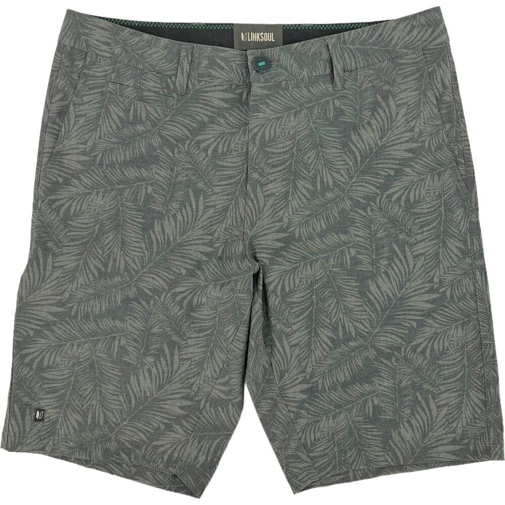 Linksoul NEW Men's Fern Boardwalker Shorts Sage Size 32